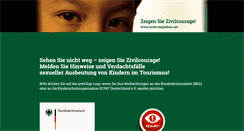 Desktop Screenshot of nicht-wegsehen.net